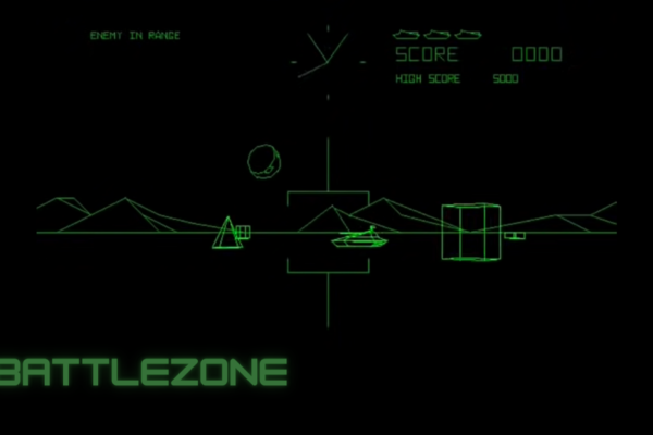 Battlezone, Un des premiers jeux vidéo en 3D (1980)
