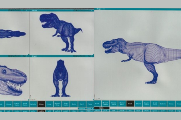 Dinosaure développé pour le film Jurassic Park (1993)