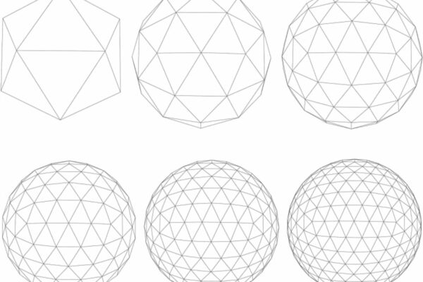 La quantité de points et donc de mailles définit la précision du 3D